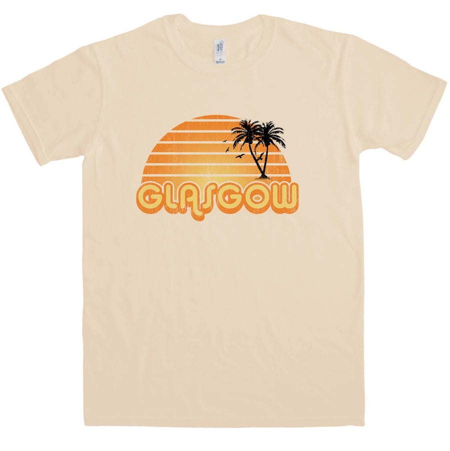 City Sunset Glasgow Mens T-Shirt | 8Ball Originals | T-Shirt