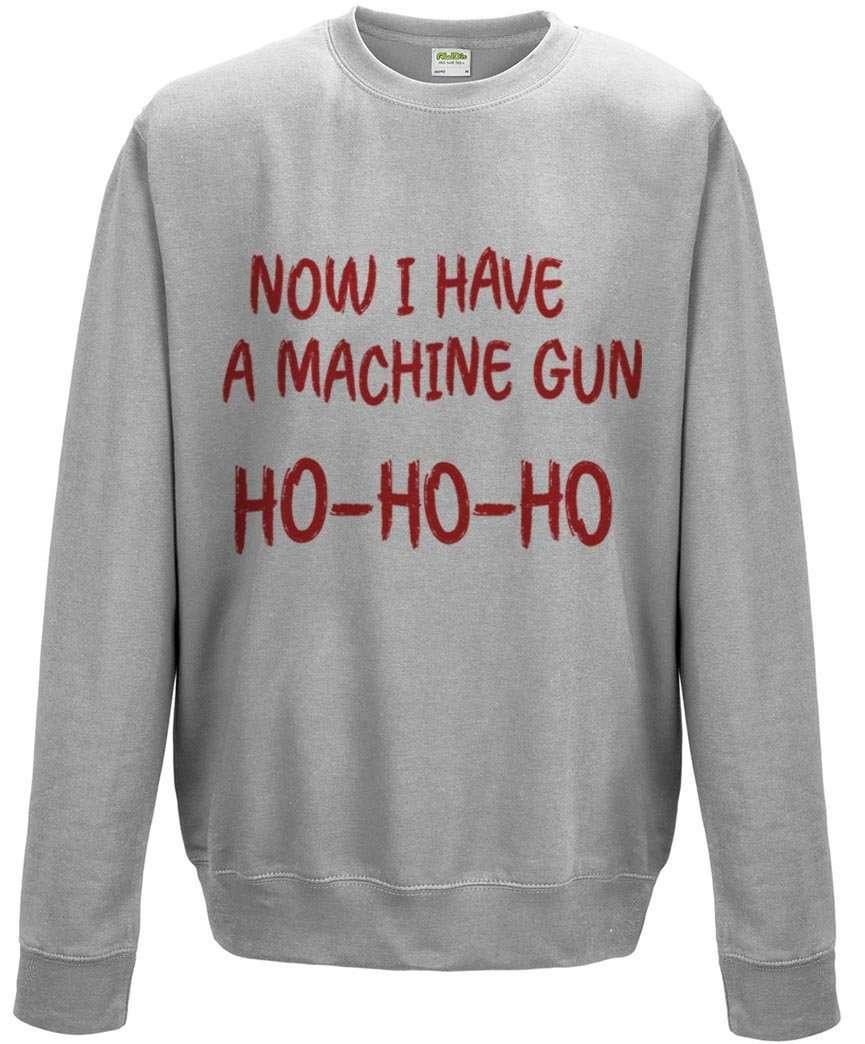 Now i have a machine clearance gun ho ho ho sweatshirt