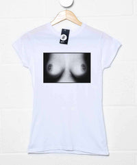 Thumbnail for Punk Boobs Fitted Womens T-Shirt As Worn By The Sex Pistols 8Ball