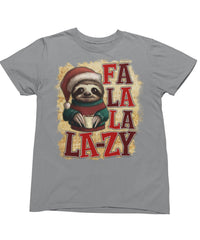 Thumbnail for Sloth Fa La La Lazy Christmas Unisex Unisex T-Shirt For Men And Women 8Ball