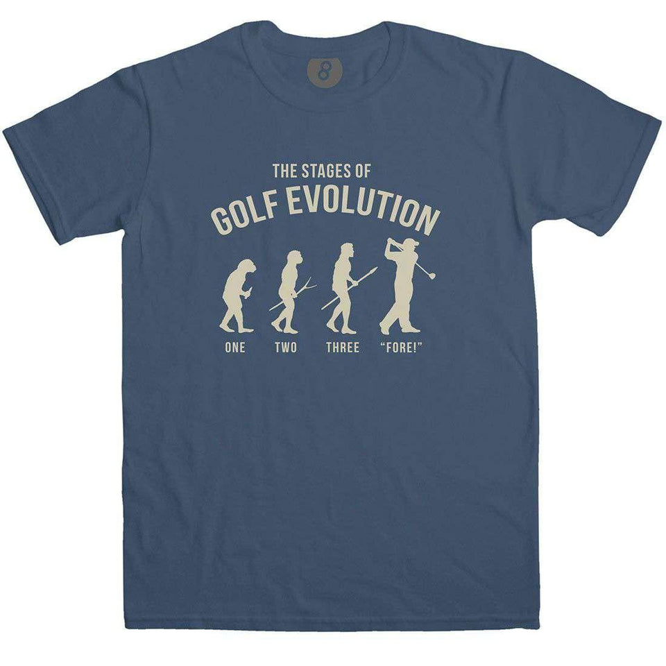 Golf evolution t shirt shop